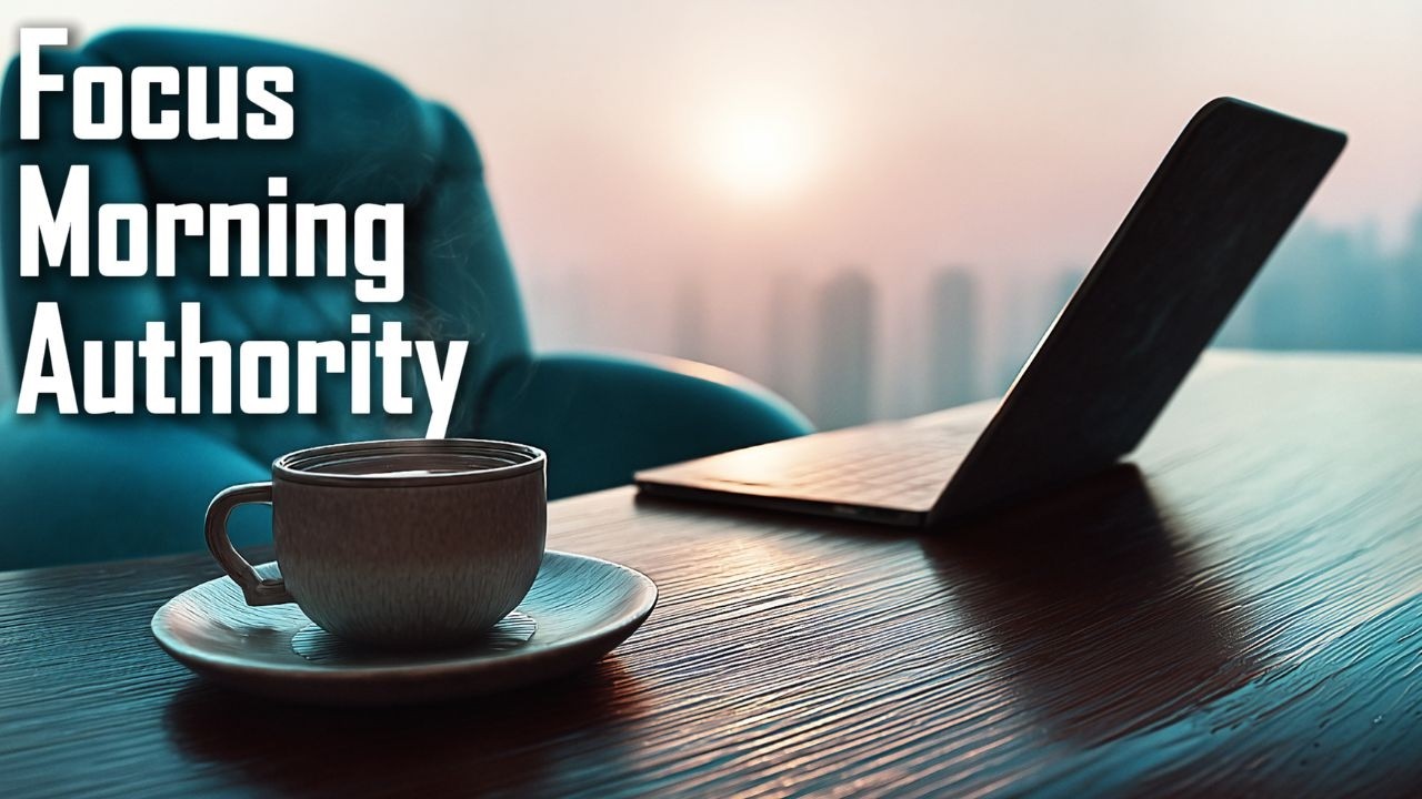 🌅 Morning Authority | Executive Focus & Precision Lounge Flow