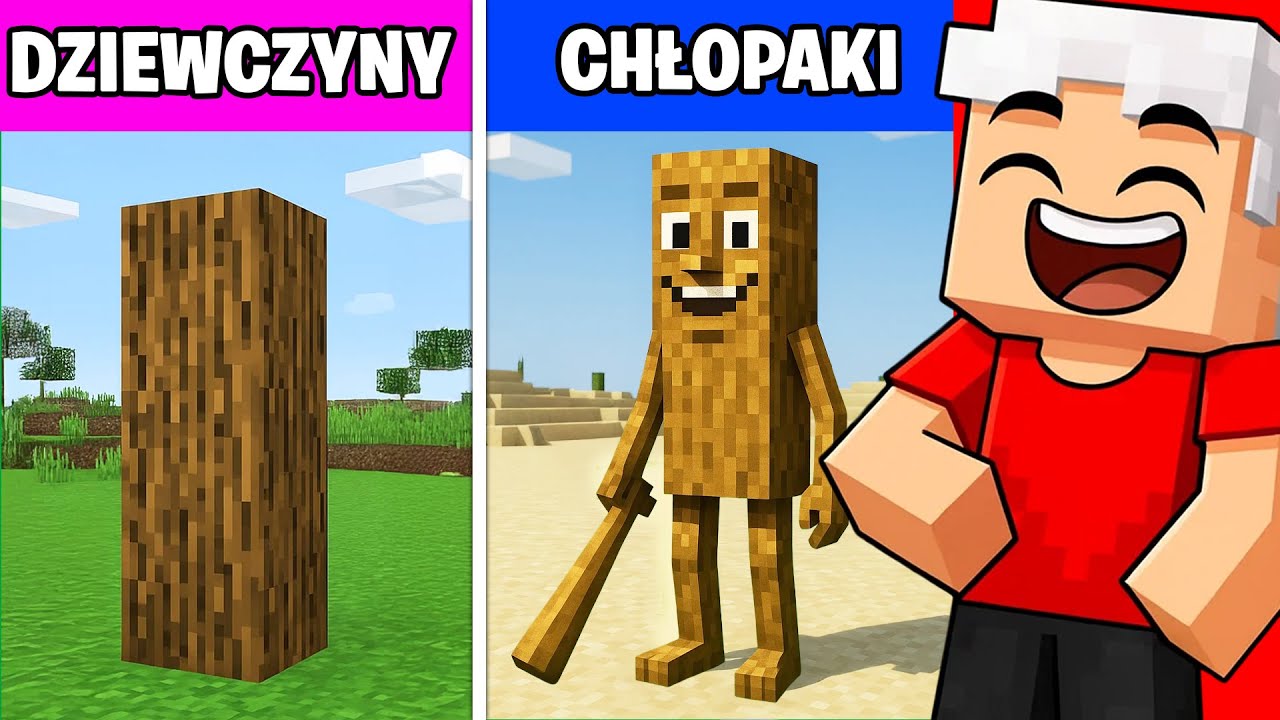 CO RÓŻNE OSOBY WIDZĄ w Minecraft?!