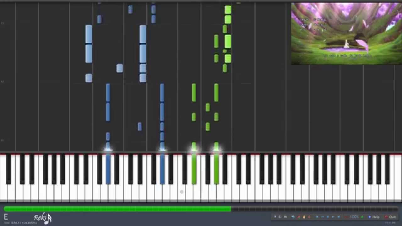 【TV】Nanatsu no Taizai Opening 2 - Seven Deadly Sins (Piano)