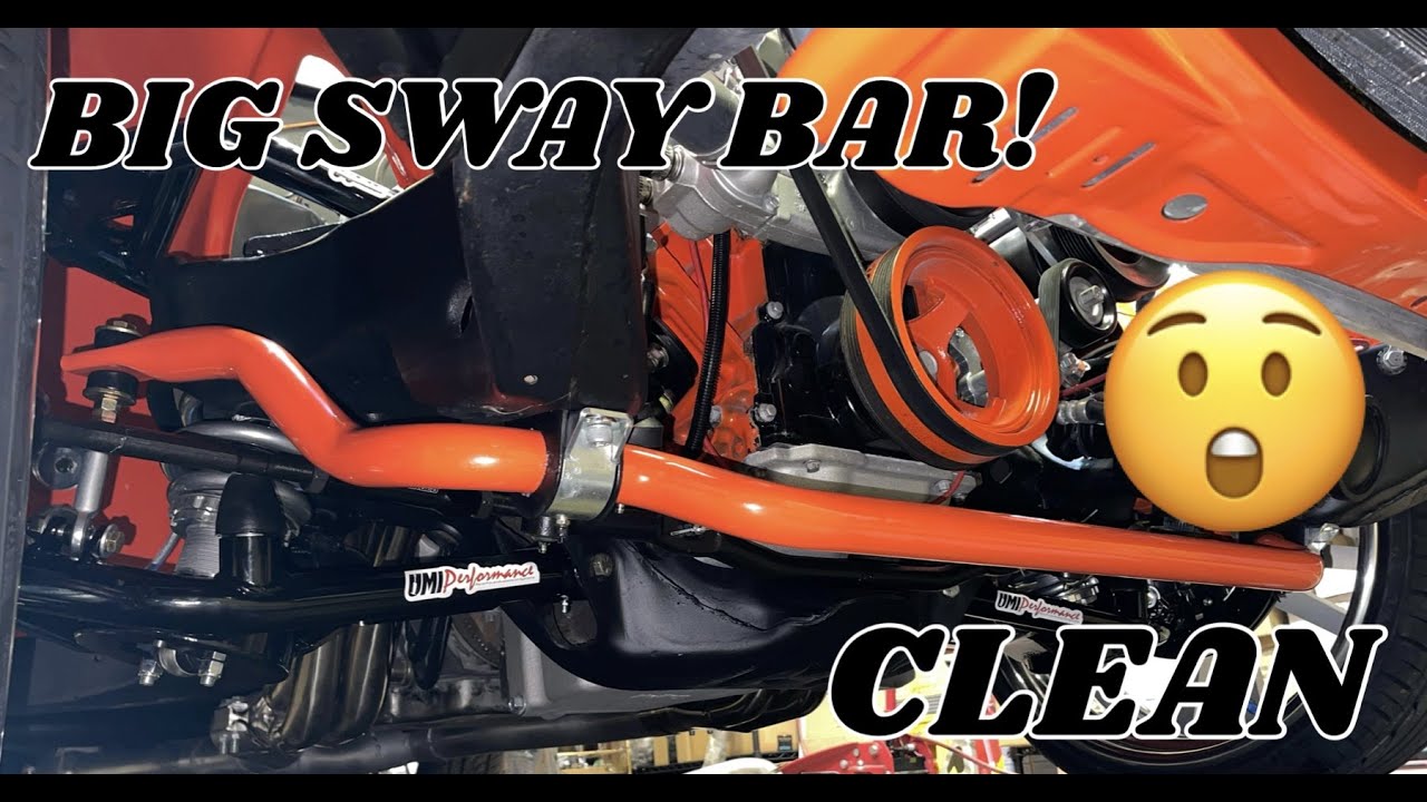 BIG SWAY BAR MAKES IT COMPLETE | HOTCHKIS | 71 CHEVELLE