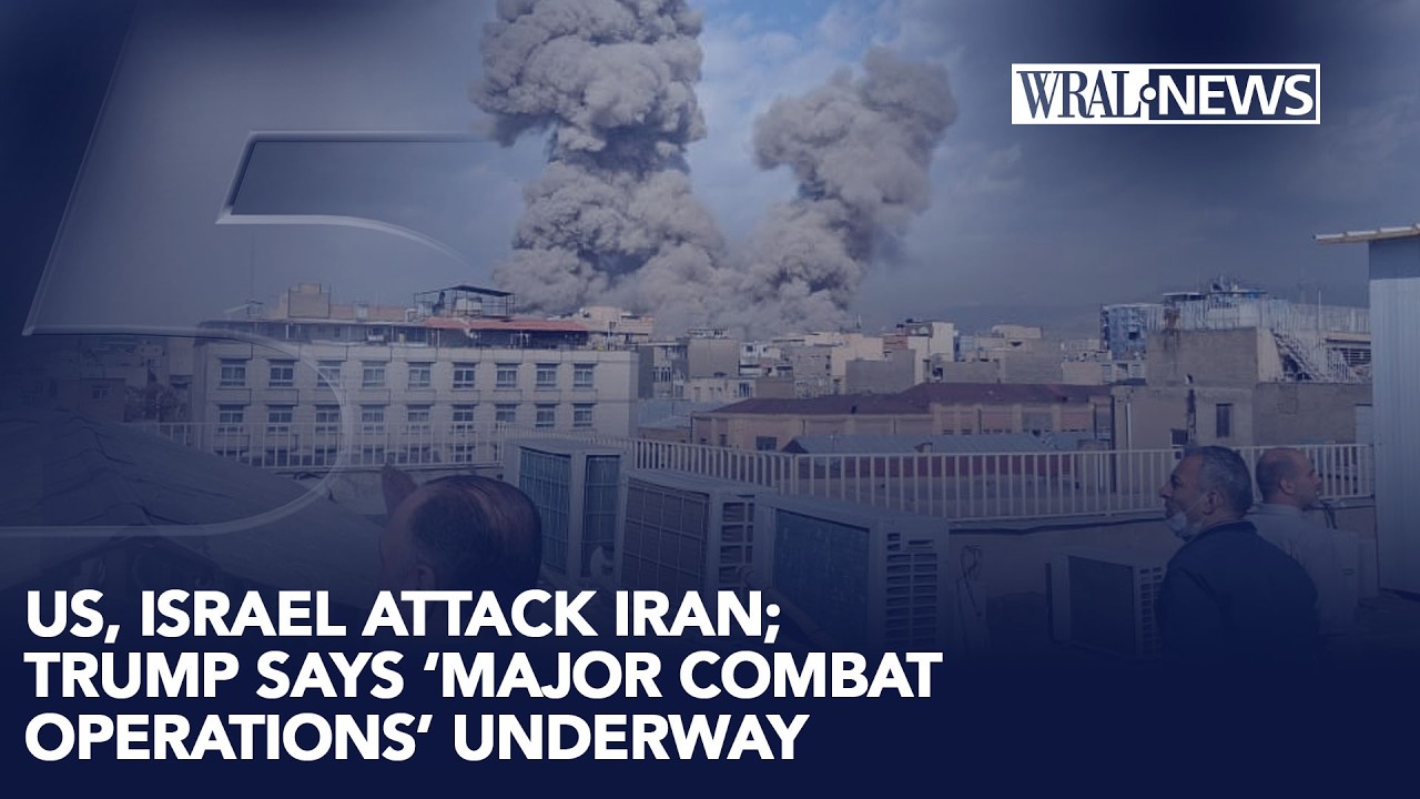 U.S. and Israel launch a major attack on Iran