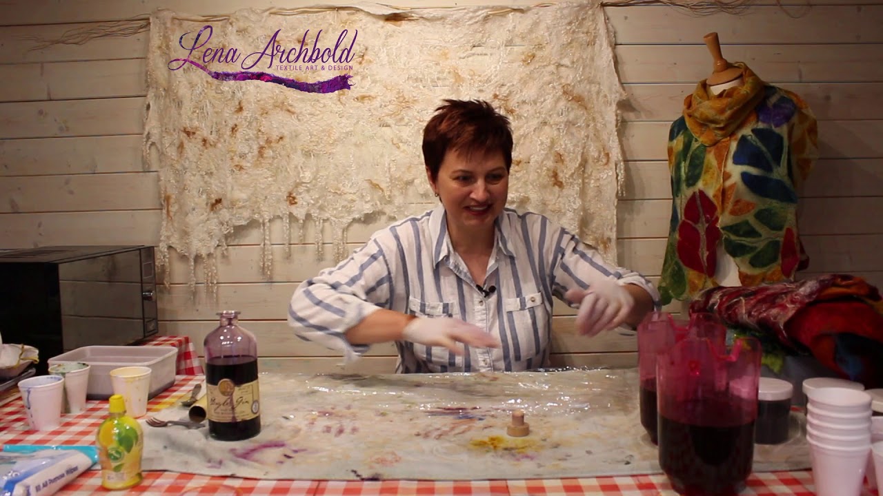 Dyeing Silk