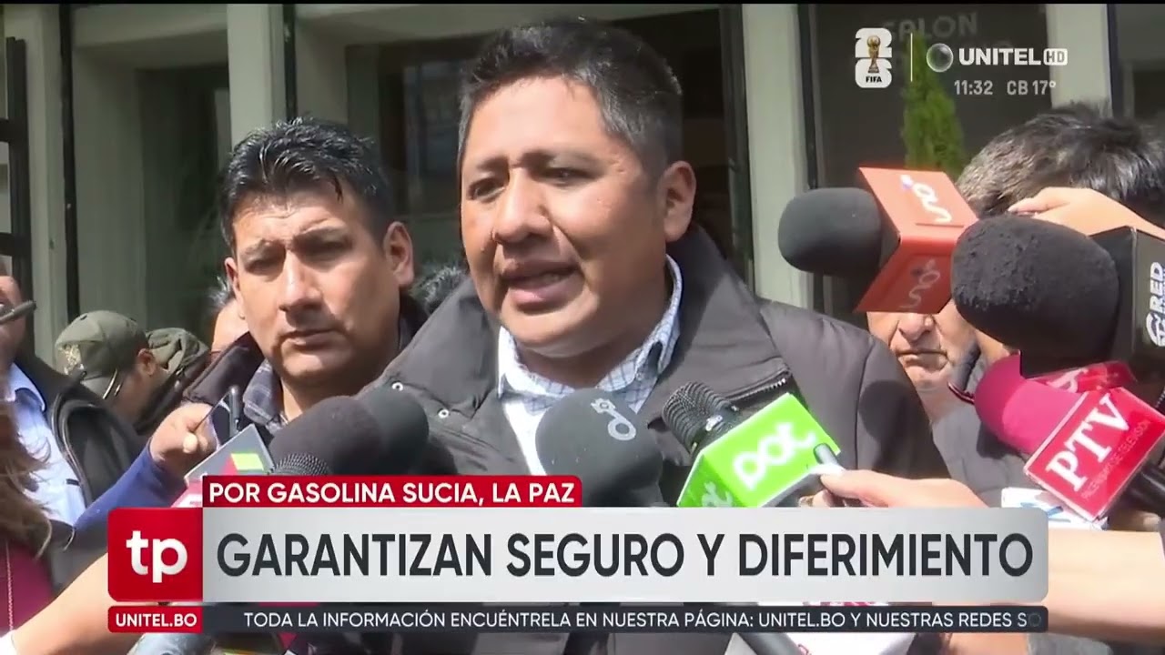 Los choferes de La Paz anuncian que el sistema de resarcimiento por la gasolina se lanza el viernes