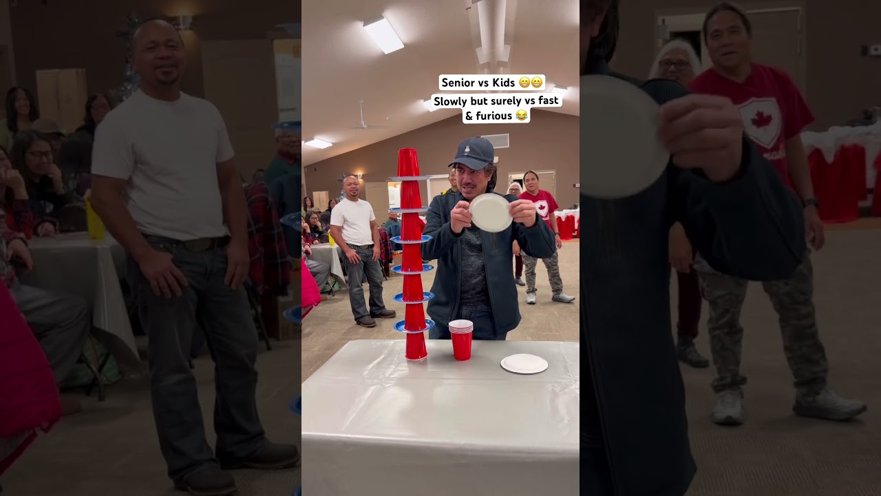 HINDI ITO PABILISAN! KIDS VS SENIOR TOWER BUILDING 