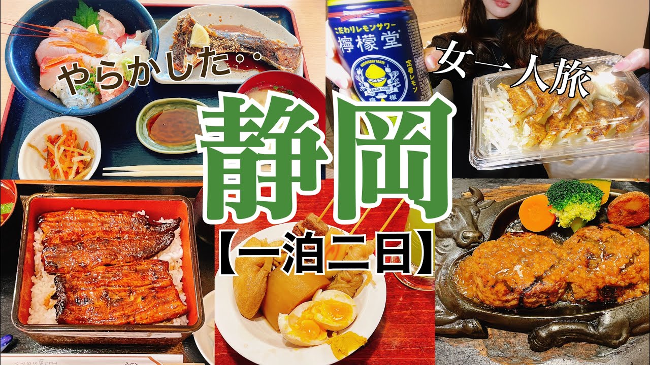 【女一人旅】やらかした静岡/清水/グルメ/一人飲み/一人観光【現実逃避】