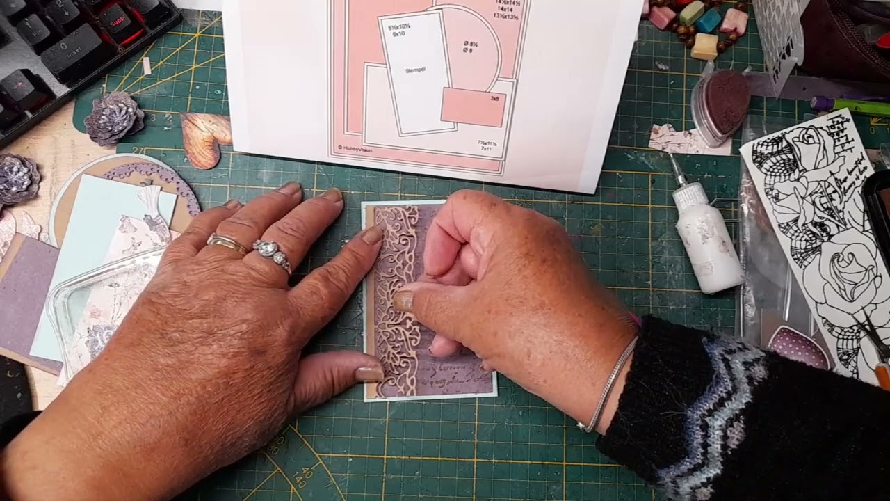 CARTE SKETCH UPCYCLING - EN PARTENARIAT AVEC LE COMPTOIR CREATIF DE LORNA