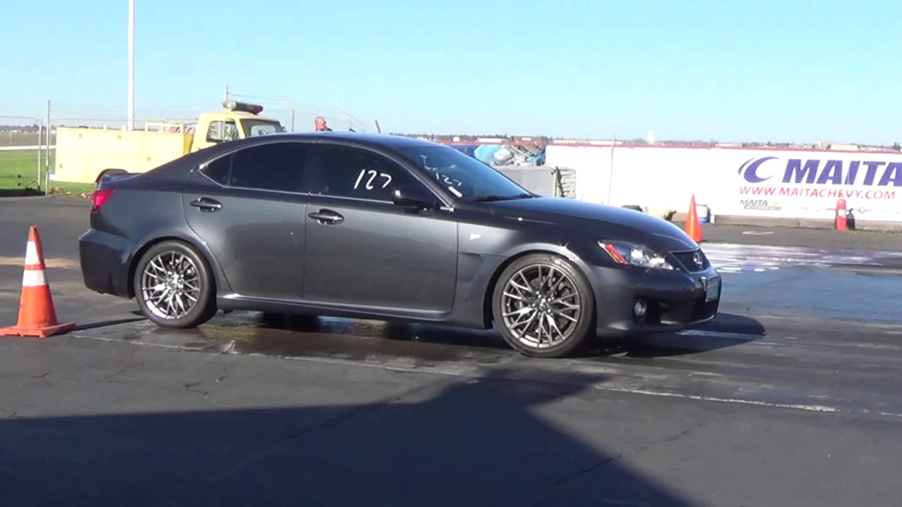 Lexus ISF 11.755 @ 119.74 MPH