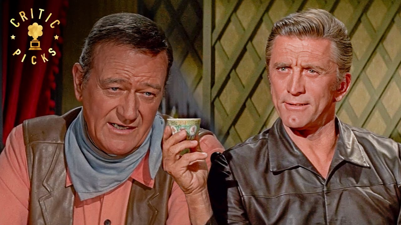 John Wayne Recruits Kirk Douglas (Full Scene) | The War Wagon