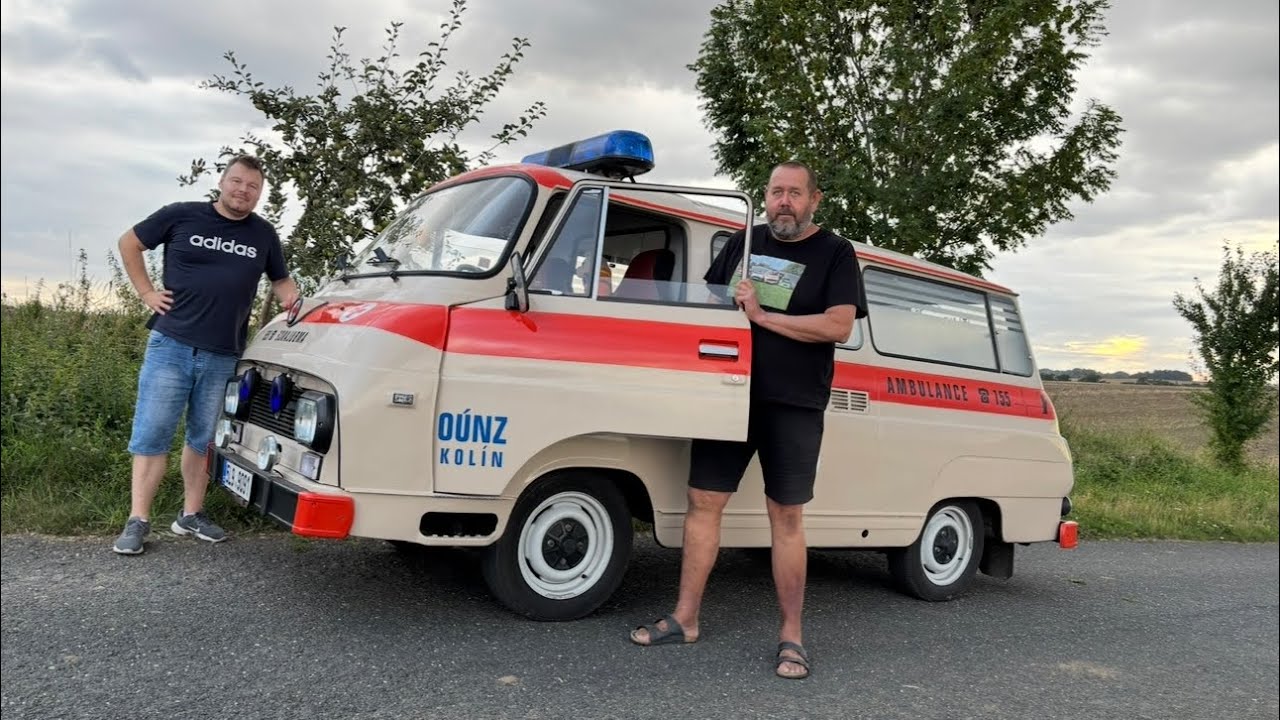 RARITNÍ ŠKODA 1203 AMBULANCE Z FILMU SANITKA | TAZ ROK 1987 - PO GO |