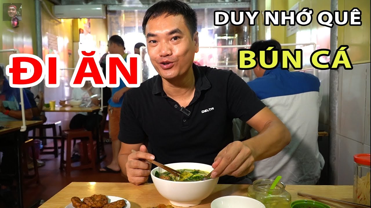 Duy Nến nhớ quê đi ăn bún cá Thái Bình #duynen