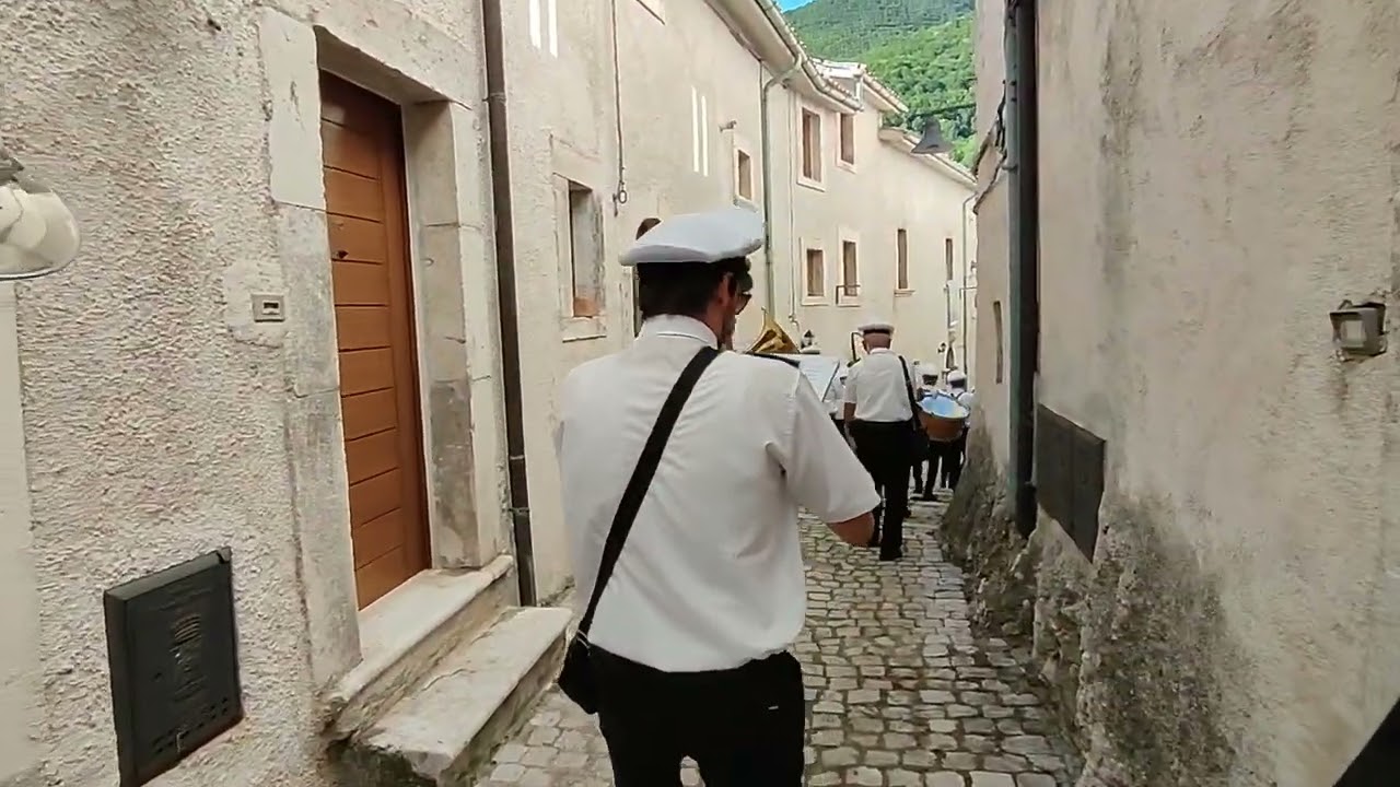 marcia Capricciosa Complesso Banda di Barrea 13/8/23 Civitella Alfedena Festa di San Nicola