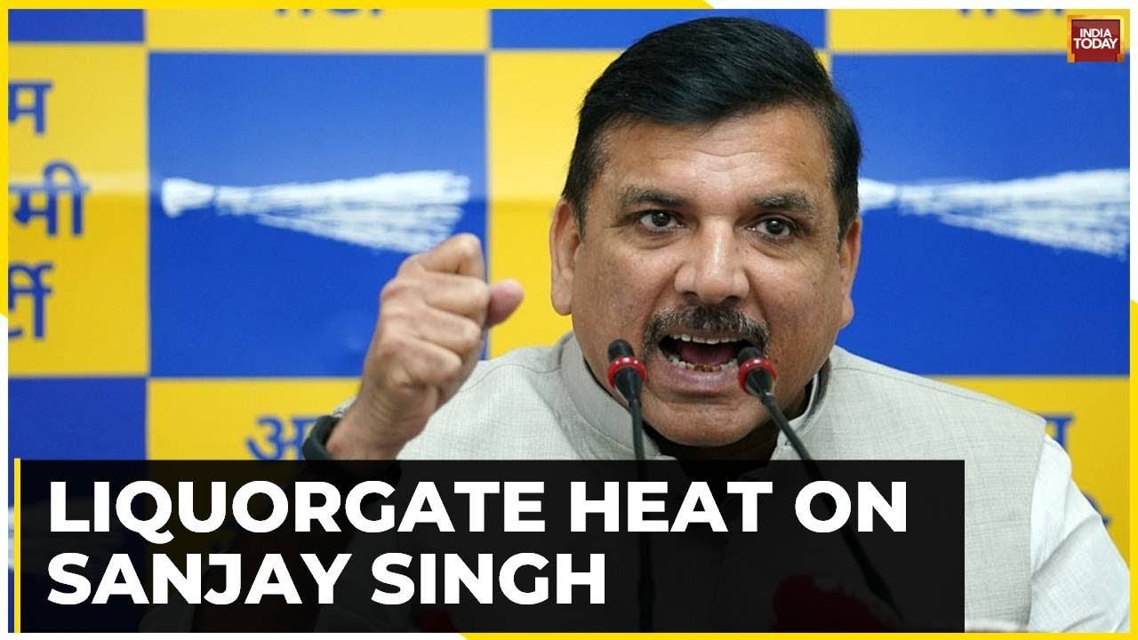 Watch Ground Report By Munish Pandey As AAP's Sanjay Singh Faces ED Heat In Liquor Policy Case
