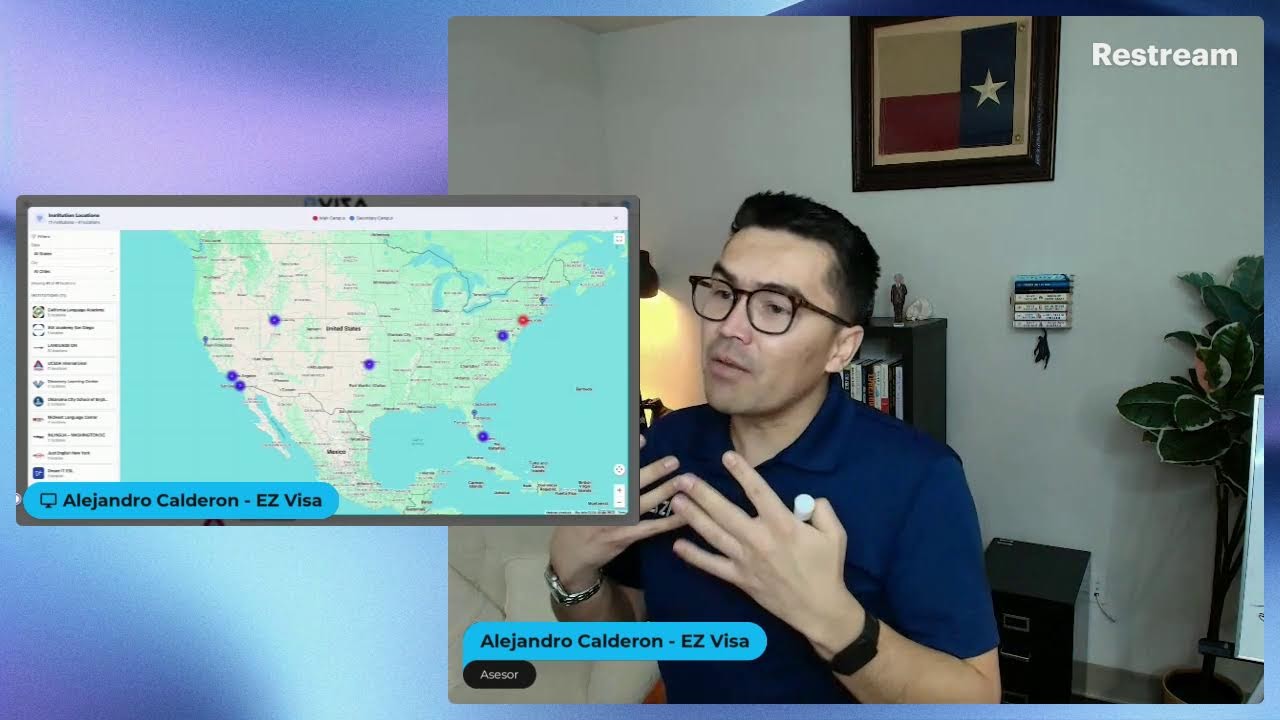 Respondiendo preguntas en vivo | EZ Visa - Visa Americana