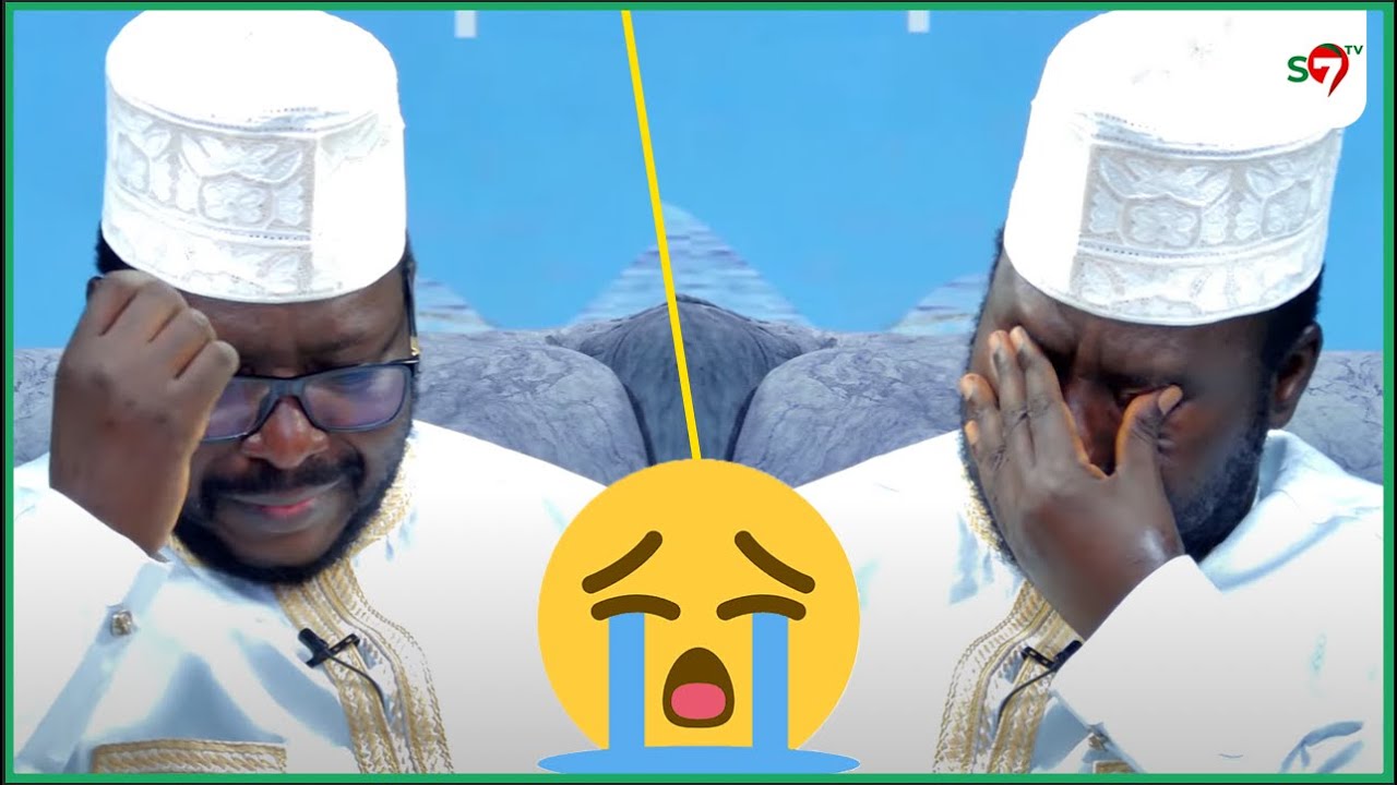 Imam Al Amine Dramé verse de chaudes larmes en plein direct: la raison va vous faire pleurer