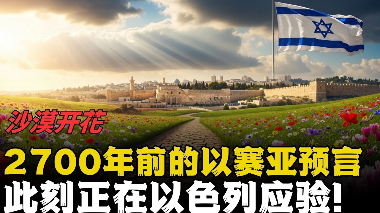 2700年前以赛亚的预言：以色列沙漠正在开花！