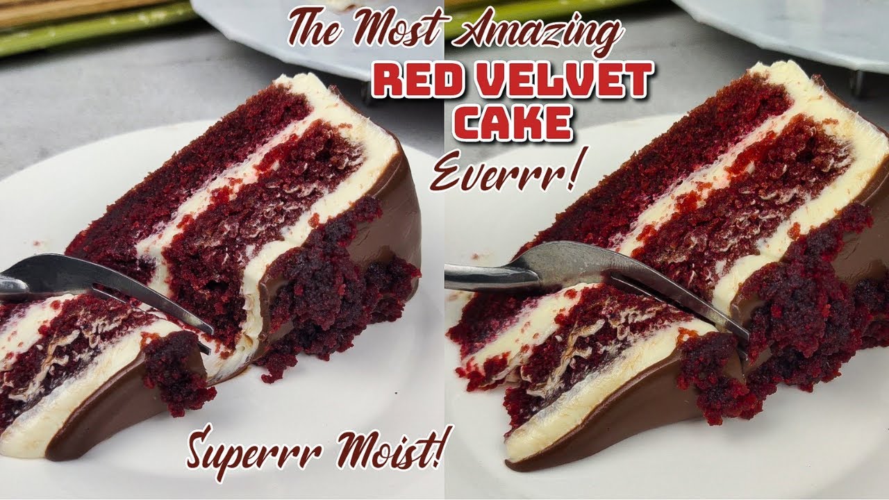 KEK RED VELVET TERSEDAP DI DUNIA