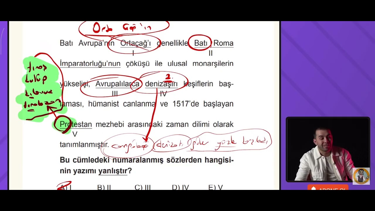 Yazım yanlışı