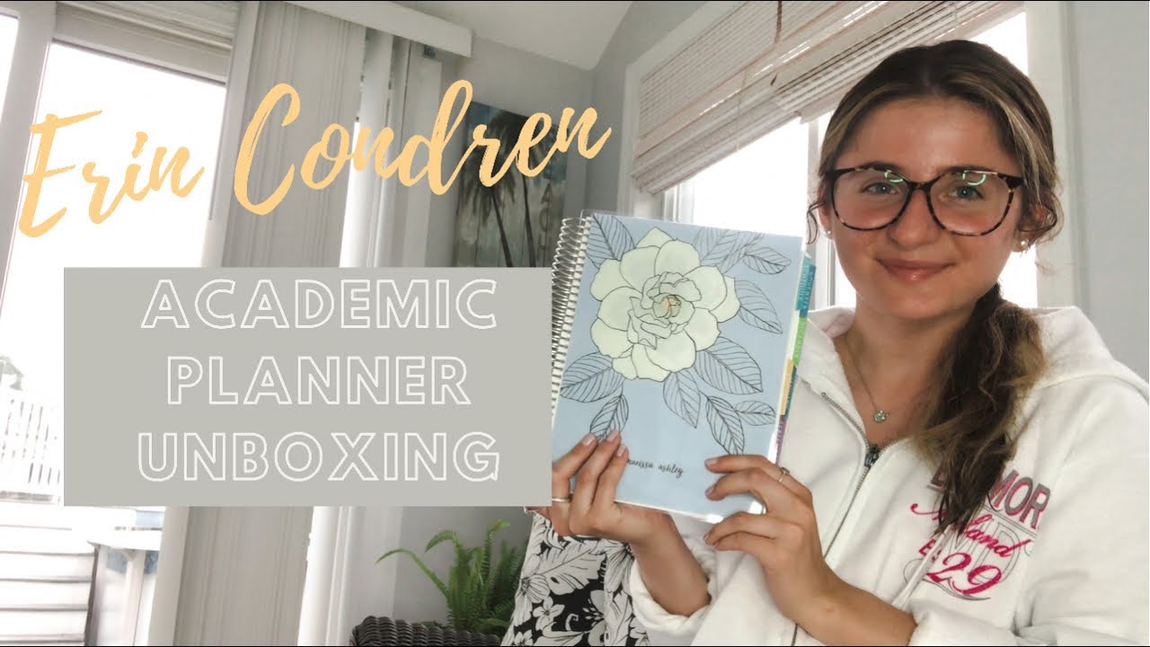 2021 Erin Condren Academic Planner Unboxing + First Impressions