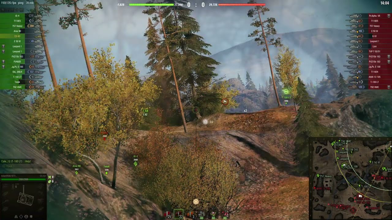 CS-63 - Pure Evil Sniper Position - World of tanks