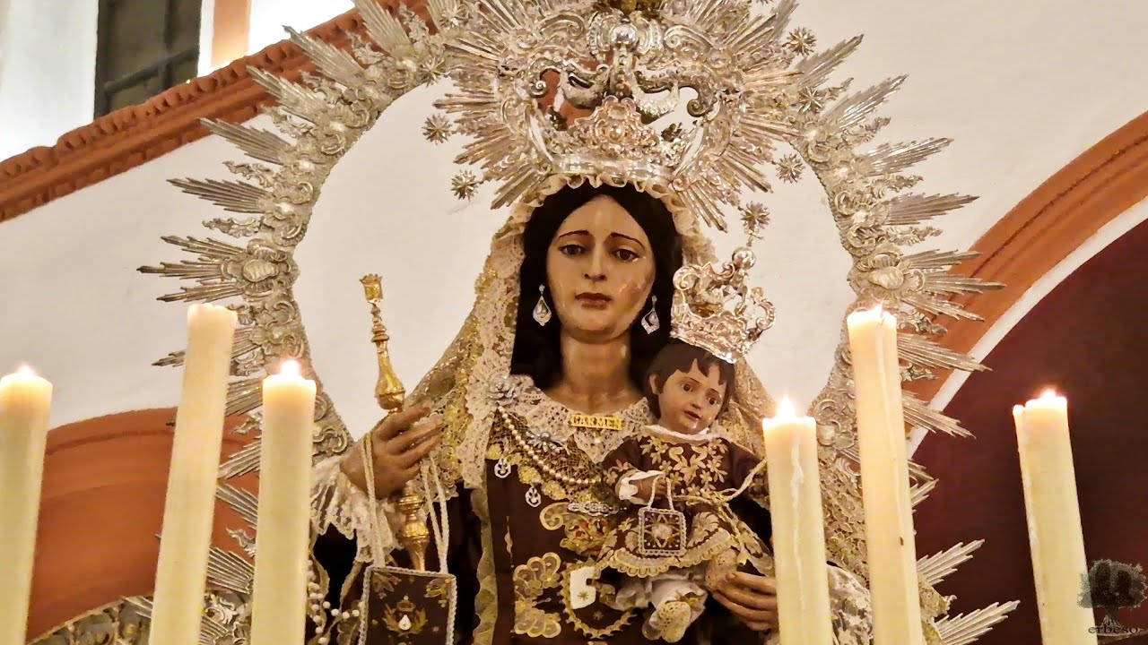 Traslado de la Virgen del Carmen del Puente de Triana a su capilla - BM Carmen (Salteras)