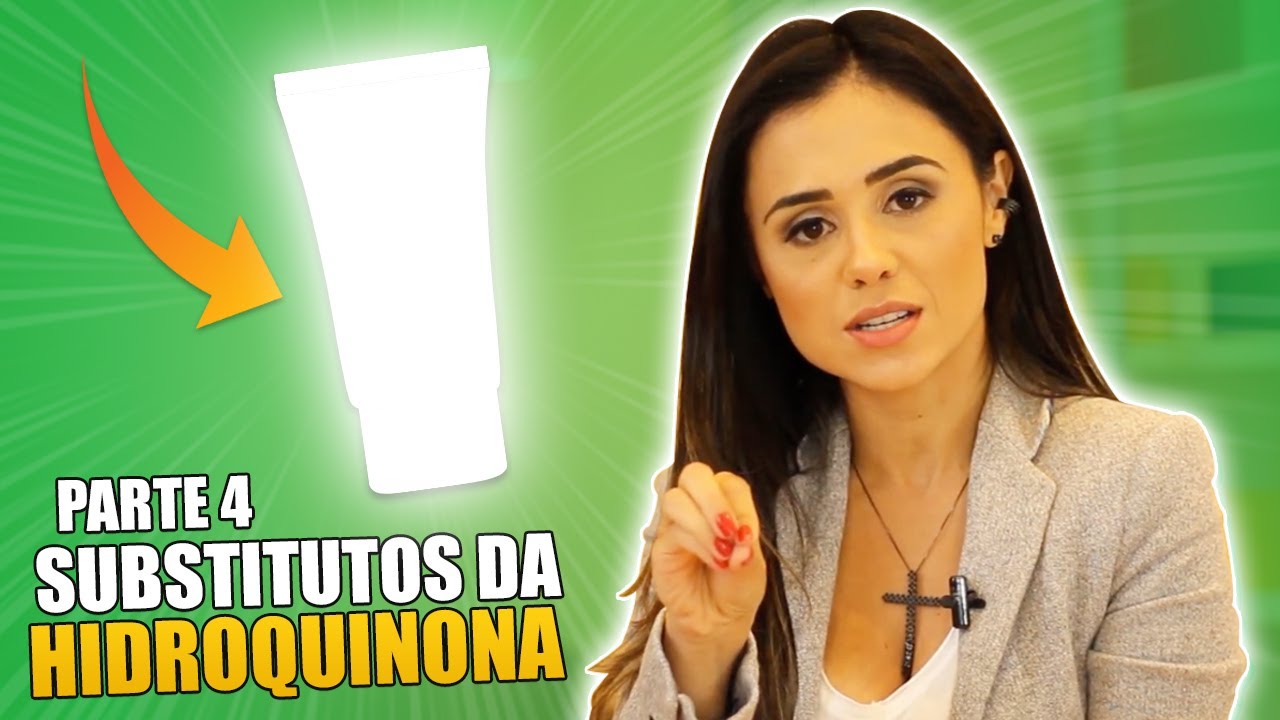 OS SUBSTITUTOS DA HIDROQUINONA: O VÍDEO MAIS COMPLETO DO YOUTUBE SOBRE O ASSUNTO