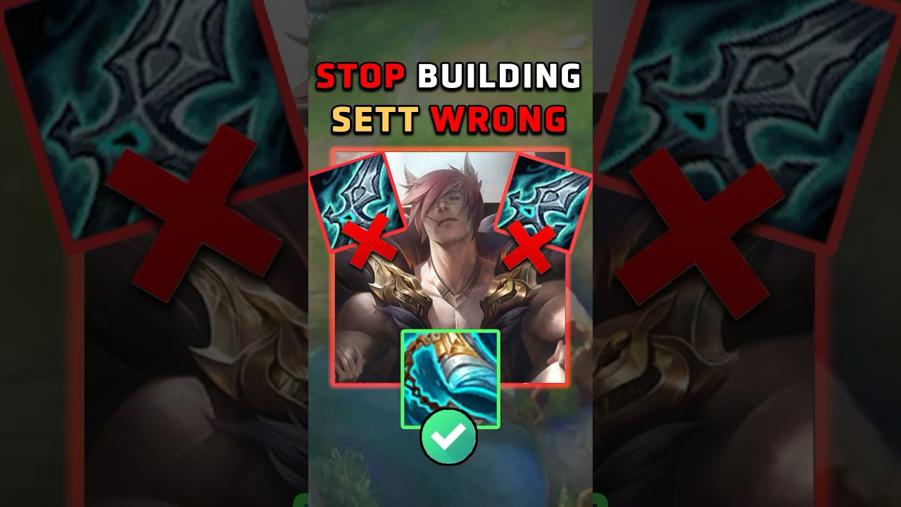 STOP Building Sett Wrong - League of Legends Meta Build Patch 14.24 #leagueoflegends