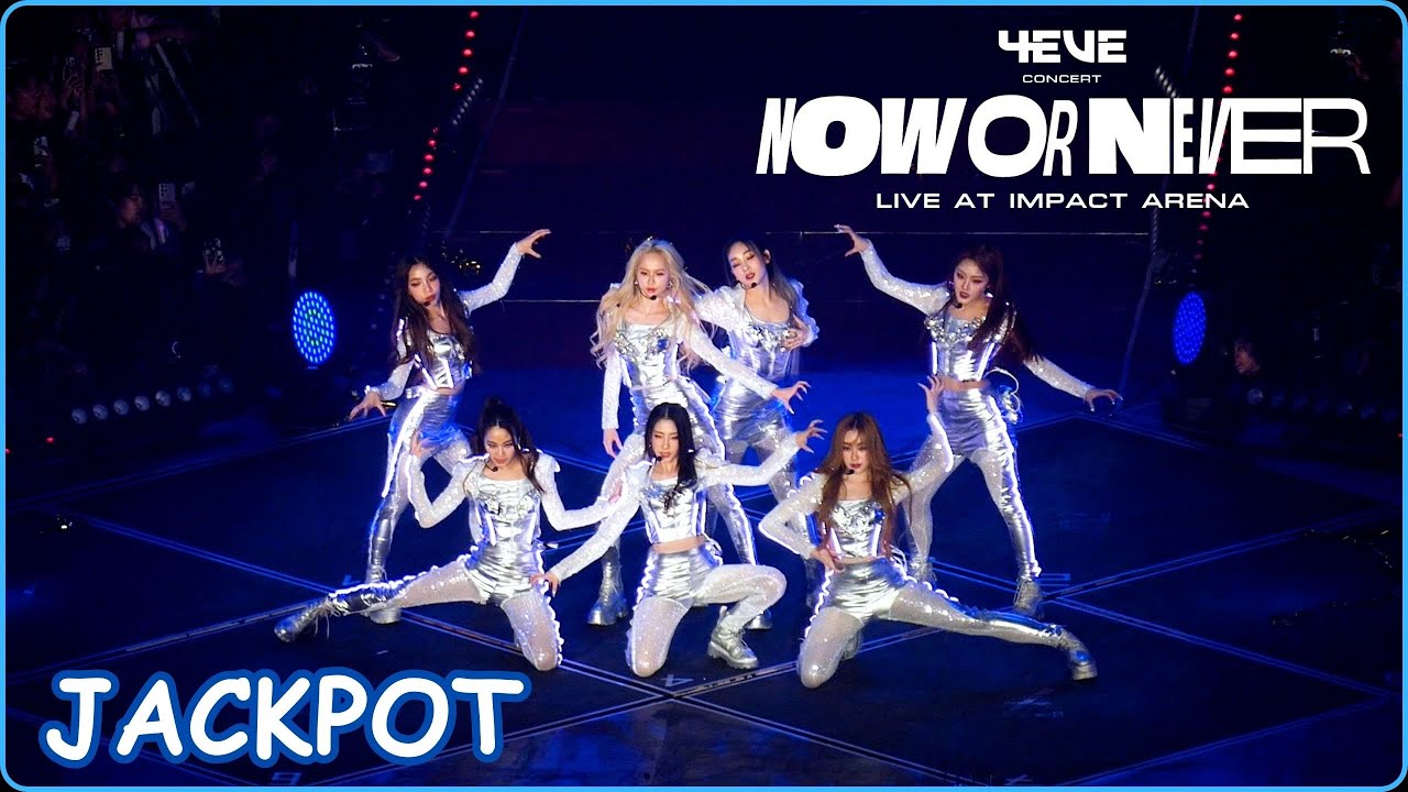 4EVE - JACKPOT [Overall Stage] @ 4EVE Concert 