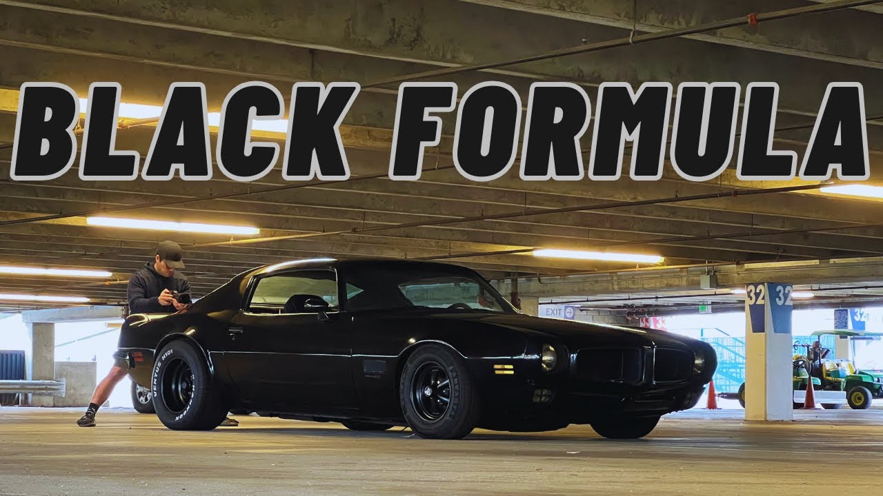 BLACK FORMULA: The Legendary 1971 Pontiac Firebird Formula 400
