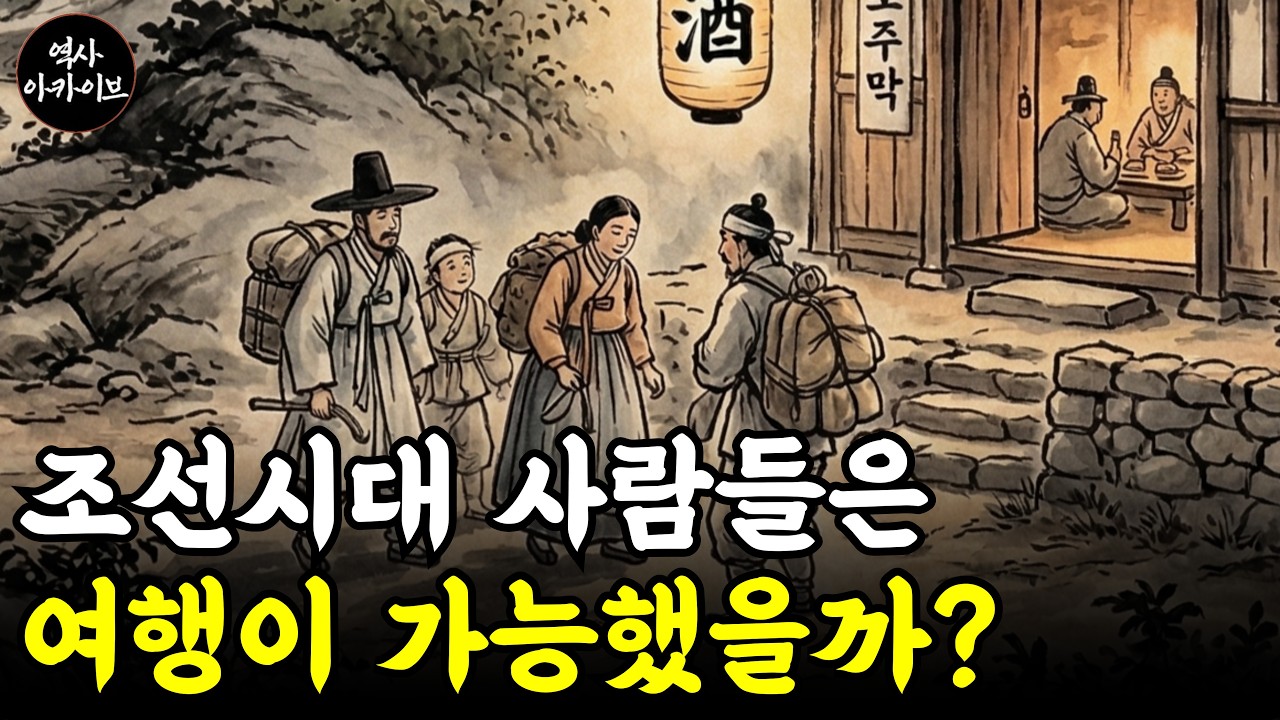 짚신 신고 수백리를 걸었다! 조선시대 여행의 충격적 진실 | 금강산도 식후경의 숨겨진 의미  | 조선시대 사람들은 왜 목숨 걸고 여행했을까