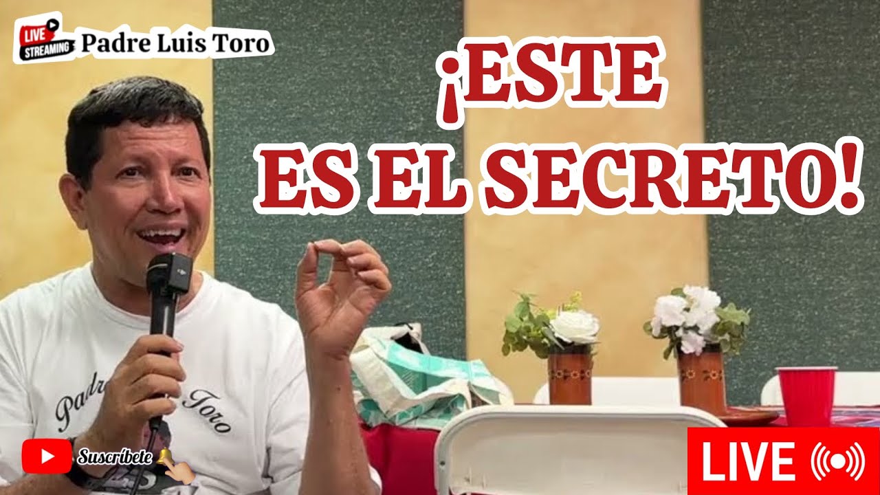 🔴EN VIVO! EL FUTURO de la FE Está en las FAMILIAS! Padre Luis Toro /135-25