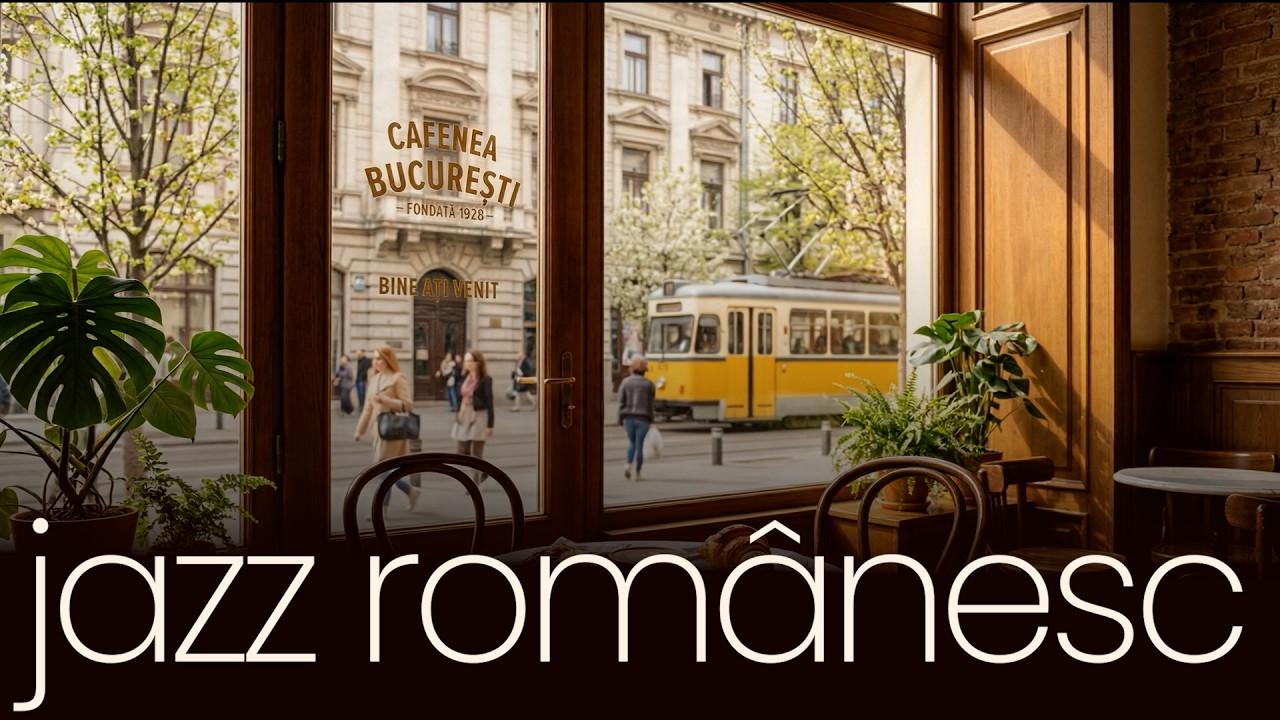 Jazz de cafenea ☕ Muzică rom&acirc;nească relaxantă pentru studiu, citit, lucru