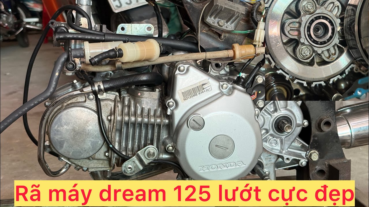 Phụ tùng máy dream 125 thailan lướt đẹp 0339989677
