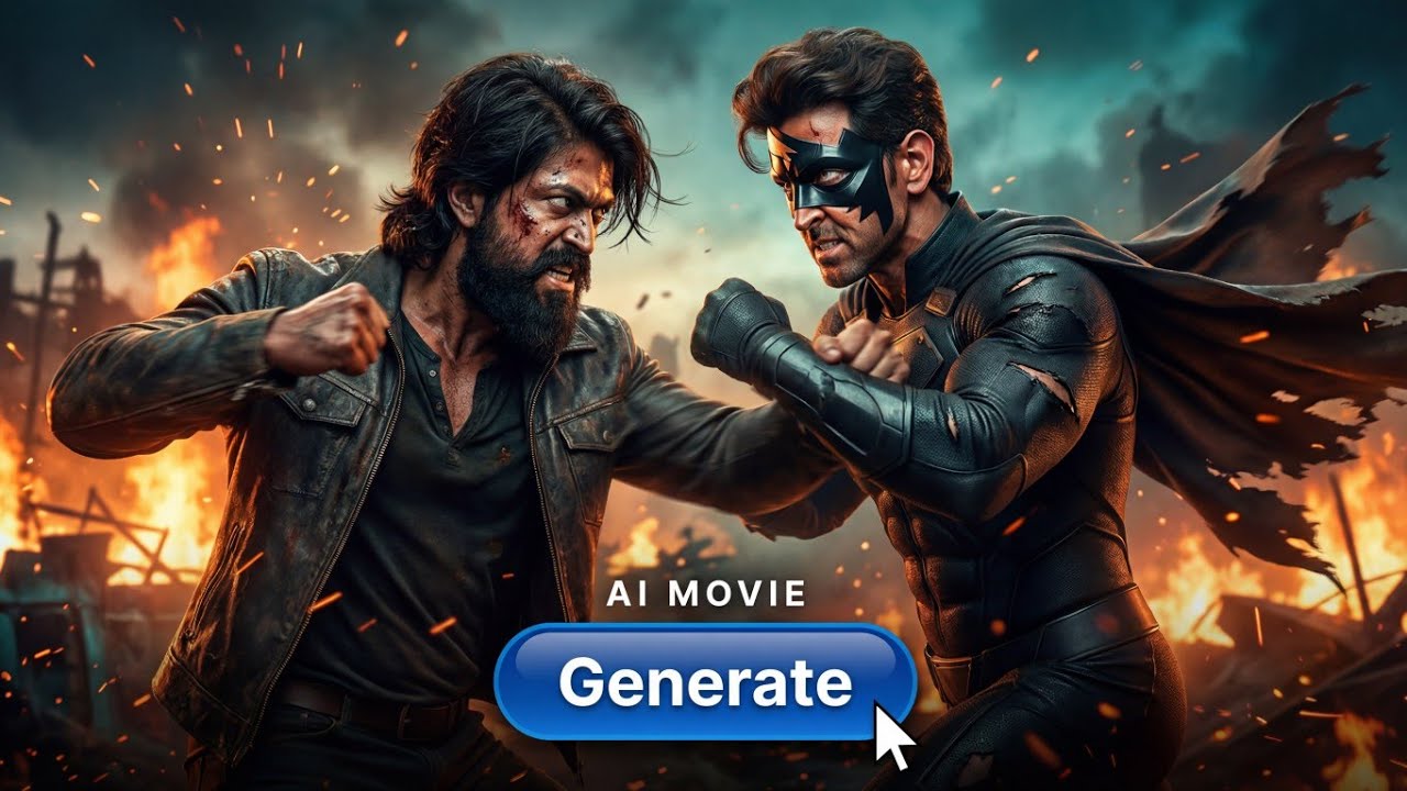 How I Made Hollywood Level Movies Using AI | Better than Bollywood 🤯