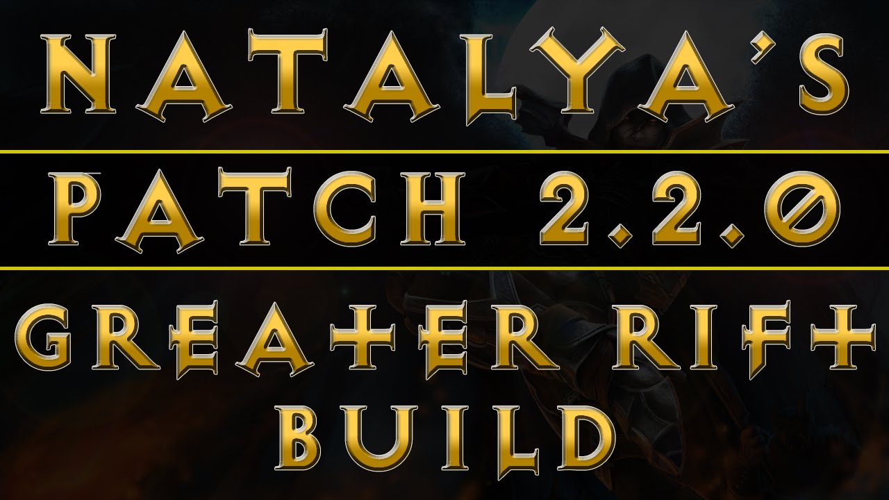 Diablo 3 - Demon Hunter Natalya's Best Build For GRs (RoS Patch 2.2.0)