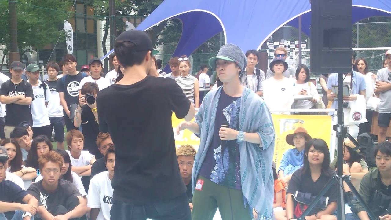 「にも VS Y.J」渋谷@みやした公園 「The session」