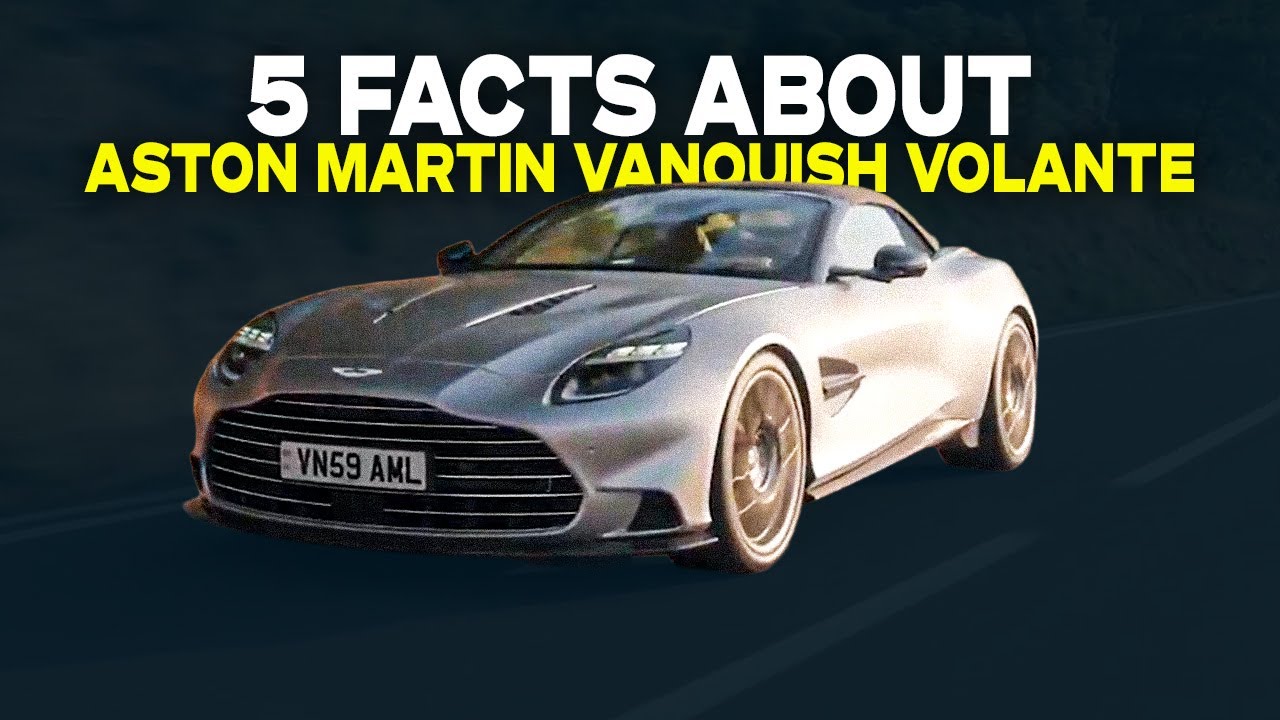 5 фактов об Aston Martin Vanquish Volante – британском кабриолете, воплощении совершенства | Moto...