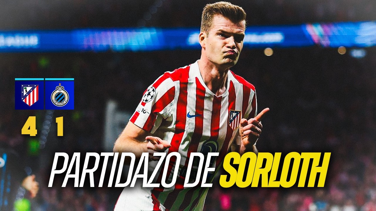 ANÁLISIS DEL ATLÉTICO DE MADRID 4-1 BRUJAS