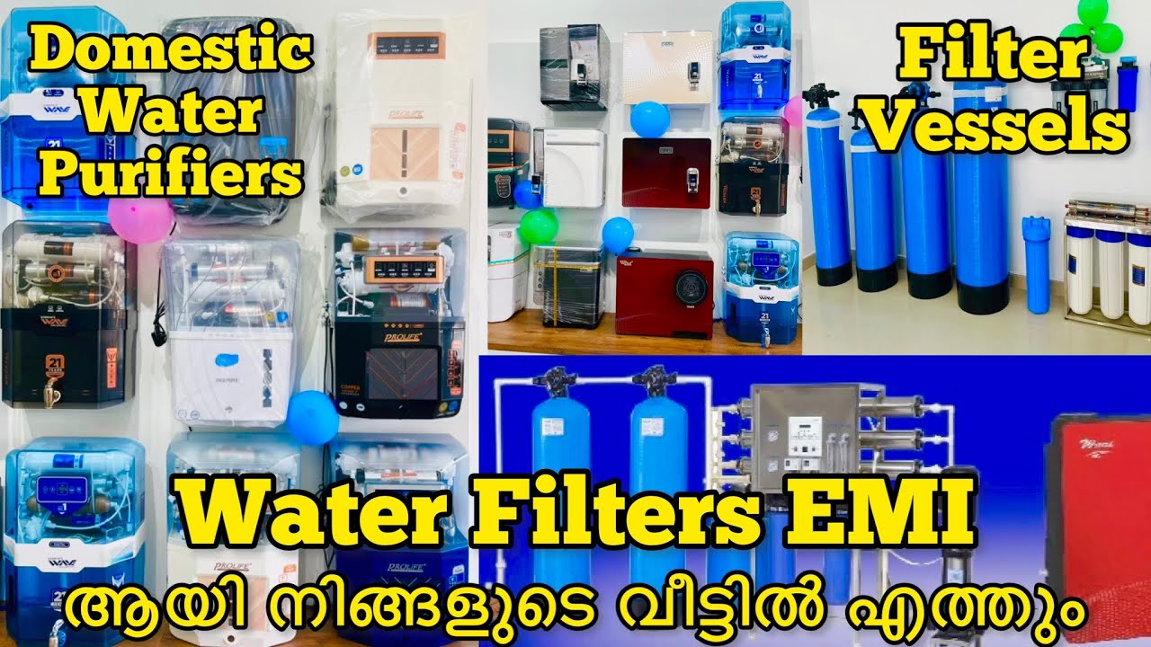 Domestic Water Purifiers|Filter Vessels|Filters|Purifiers|Hot & Cold Water Purifiers|KeralaInterior