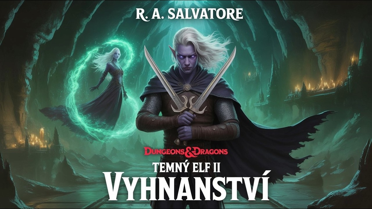 Dungeons & Dragons. Legenda o Drizztovi. Temný elf 2: Vyhnanství –R.A.Salvatore, Audiokniha, Fantasy