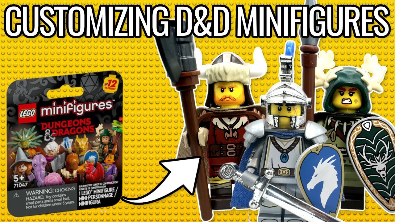 Cool Ways To Customize Your Lego Dungeons and Dragons Minifigures