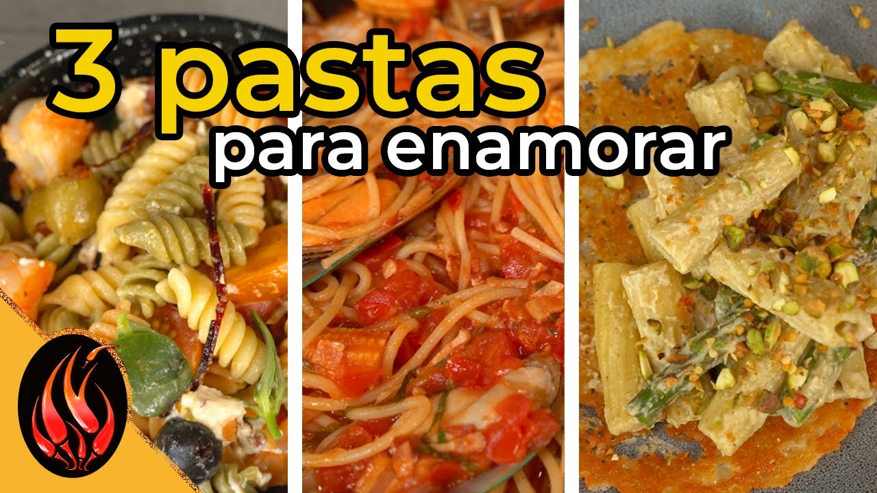 Unas 3 Pastas para Enamorar!