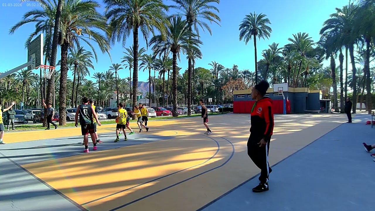 EDM Orihuela Amarillo VS CB Horadada Negro