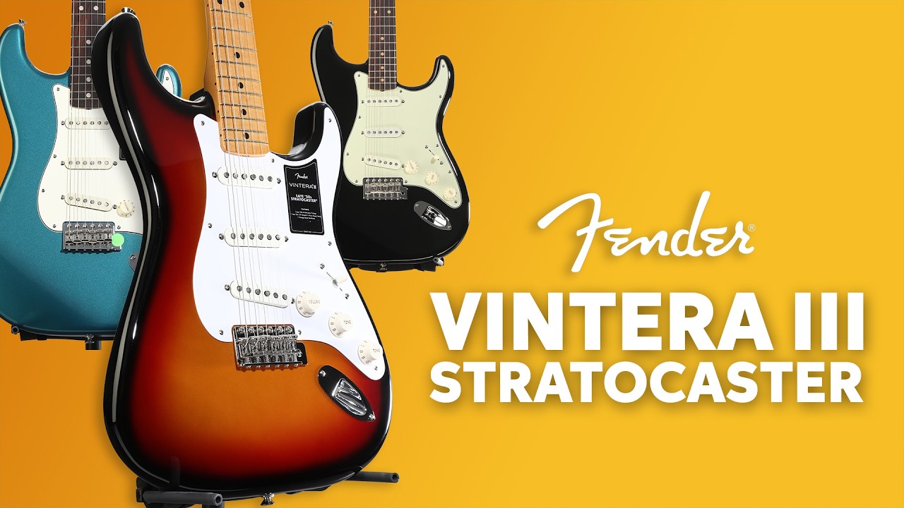 Demo Fendera Vintera III Stratocastera