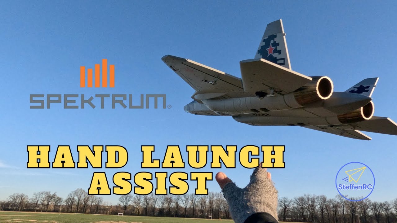 How to setup Spektrum AS3X+ hand launch assist