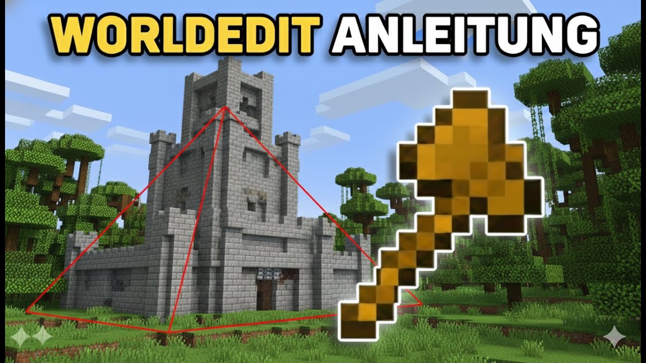 Wie man WORLD EDIT benutzt - Der KOMPLETTE Guide