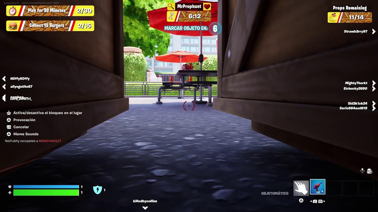 JUEGO FORNITE con amigos