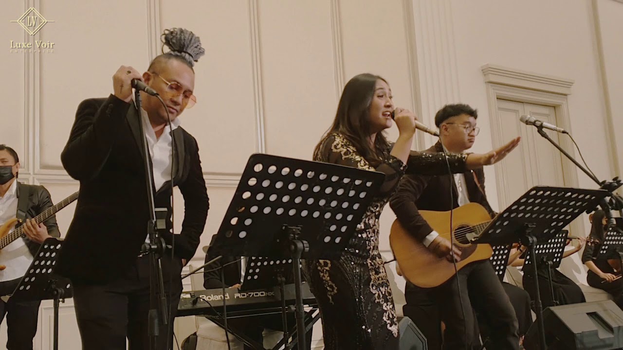 HITO CAESAR & FELICYA ANGELISTA WEDDING BAND - KARENA CINTA BY LUXE VOIR ENTERTAINMENT (COVER)