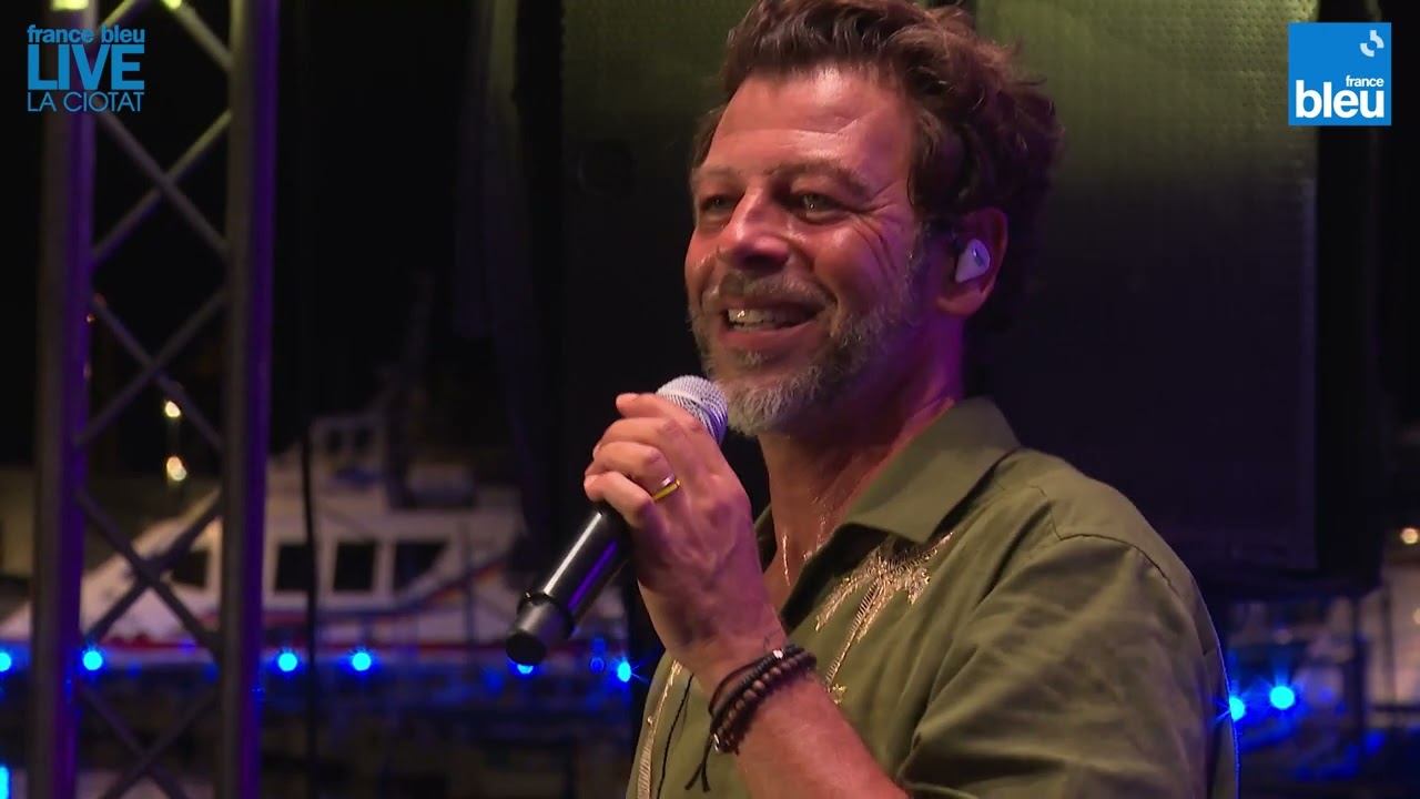 Le bonheur - Christophe Maé au France Bleu Live La Ciotat