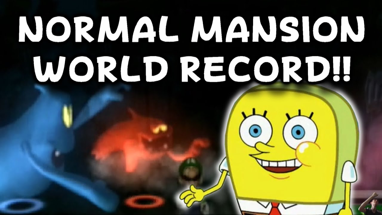 (Former World Record) Luigi's Mansion Normal Mansion Speedrun in 58:30