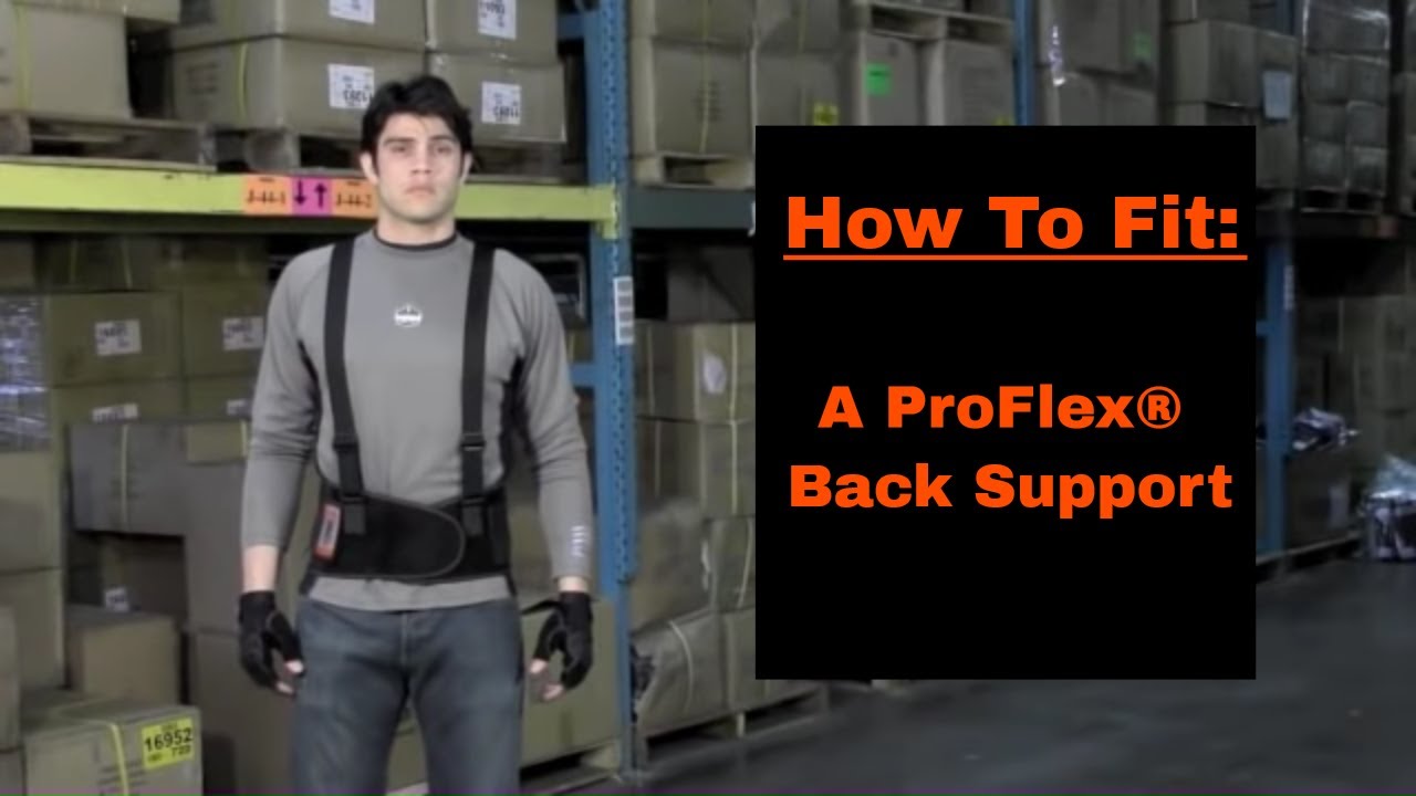 How to Fit ProFlex® Back Supports